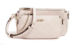  Guess, Dayane, Dupla, Textil Crossbody Táska, Piroska, 24 x 13, 5 x 4, 5 cm, N_i