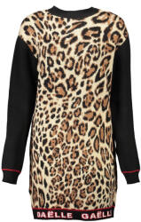 GAëLLE Paris Bézs Női Rövid Ruha (gbd10320_beige_leopardato-sabbia_xs)