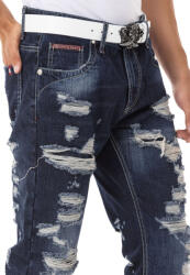 CIPO&BAXX Cipo & Baxx Divatos Férfi Farmer Cd843 Dark Blue (cd843_dark_blue_38_l32)