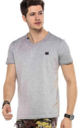 CIPO&BAXX Divatos Férfi Póló Ct564grey (ct564grey_l)