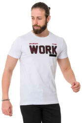 CIPO&BAXX Cipo & Baxx Divatos Férfi Póló Ct734 White (ct734_white_l)