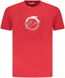 Trussardi Férfi Rövid Ujjú Póló, Piros (tru25mts01_ro04red_xl)