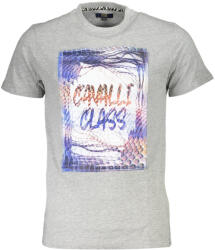 Cavalli Class Rövid Ujjú Férfi Póló Szürke (qxt61ojd060_b4908c2_grigio0496_2xl)