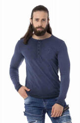 CIPO&BAXX Cl523 Cipo&baxx Férfi Hosszú Ujjú Póló Blue (cl523_blue_xxl)