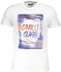 Cavalli Class Rövid Ujjú Férfi Póló Fehér (qxt61ojd060_866138e_bianco0005_xl)