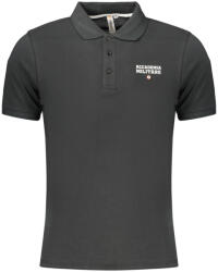 Accademia Militare Katonai Akadémia Férfi Rövid Ujjú Póló, Fekete (s6s6735584_ne002_xl)