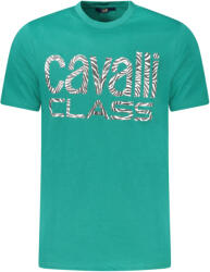 Cavalli Class Rövid Ujjú Férfi Póló Zöld (txt61djd060_ve04038_xl)