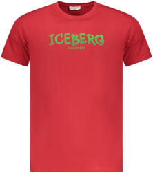 ICEBERG Férfi Rövid Ujjú Póló, Piros (ice25mts01_rored_l)