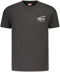 Tommy Hilfiger Férfi Rövid Ujjú Póló Fekete (dm0dm23550_nebds_xl)