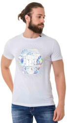 CIPO&BAXX Cipo & Baxx Divatos Férfi Póló Ct720 White (ct720_white_m)