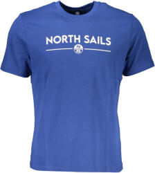 North Sails Férfi Rövid Ujjú Póló, Kék (902837000_bl0790_xl)