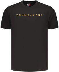 Tommy Hilfiger Férfi Rövid Ujjú Póló Fekete (dm0dm20744_nesev_xl)