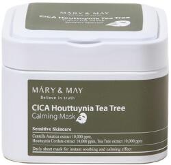 Mary And May Masca tip servetel CICA Houttuynia Tea Tree, 30 bucati, Mary and May Masca de fata
