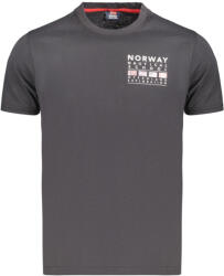 Norway 1963 Norvégia 1963 Férfi Rövid Ujjú Póló Fekete (866025_neblack_l)
