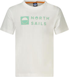 North Sails Rövid Ujjú Gyerek Póló, Fehér (795227000_bi0101_8a)