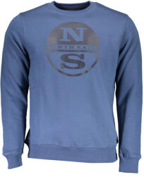 North Sails Férfi Kék Pulózpóló Zip Nélkül (902461-000_blu_0787_3xl)