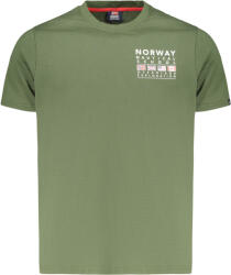 Norway 1963 Norvégia 1963 Férfi Rövid Ujjú Póló Zöld (866025_vearmy_2xl)