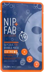 NIP+FAB Masca servetel pentru fata Glycolic Fix, 23g, Nip+Fab Masca de fata