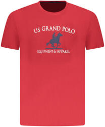 U. S. Grand Us Grand Férfi Rövid Ujjú Piros Póló (au02645_ro8rosso_m)
