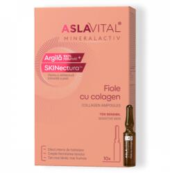 Farmec Fiole cu colagen Mineralactiv, 10 fiole*2 ml, Aslavital