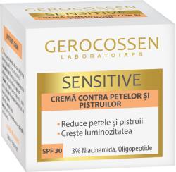 GEROCOSSEN Crema contra petelor si pistruilor SPF30 Sensitive, 50 ml, Gerocossen