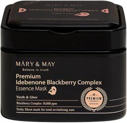 Mary And May Masca tip servetel Premium Idebenone Blackberry Complex, 20 bucati, Mary and May Masca de fata