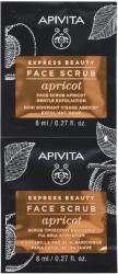 APIVITA Masca de fata exfolianta delicata cu extract de caise, 2*8 ml, Apivita Masca de fata