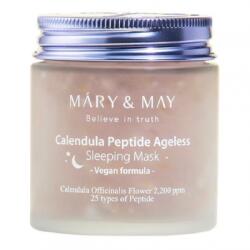 Mary And May Masca pentru noapte cu galbenele si peptide, 110g, Mary and May Masca de fata