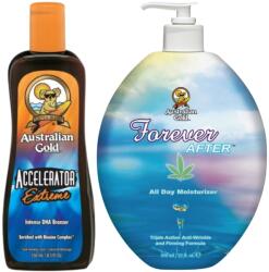  Australian Gold Accelerator Extreme barnulásgyorsító + Forever After napozás utáni testápoló Szett