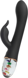 Loviss Flora Garden Rabbit Vibrator Black Vibrator