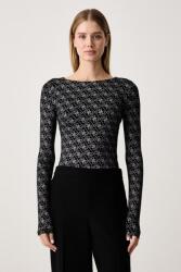 Guess longsleeve pentru femei cu vâscoză TEODORA 9BY2-BUDZYK_99X (W6BP26.K6284)