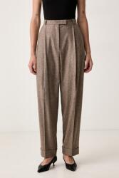 BOSS pantaloni pentru femei cu amestec de lână Tornara 9BY2-SPDZ5T_88X (50568195)