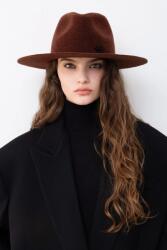 Ruslan Baginskiy pălărie cu boruri largi de damă cu lână Fedora Hat 9BY2-CADZHR_88X (FDR09.WF.9P.WRB)