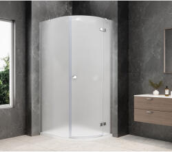 SAPHO GLOBE CHROME íves zuhanykabin, 800x1000mm, jobbos, matt üveg GB2810MRC (GB2810MRC)