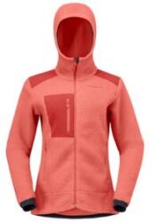 Norrona trollveggen warm3 Zip Hood Women Jachetă Deep Sea Coral/Baked Apple M