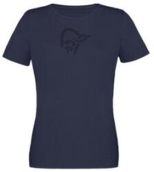 Norrona /29 cotton viking T-shirt Women Tricou cu mânecă scurtă Indigo Night/Sky Captain XS