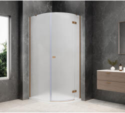 SAPHO GLOBE COPPER MATT íves zuhanykabin, 800x1000mm, jobbos, matt üveg GB2810MRPG (GB2810MRPG)