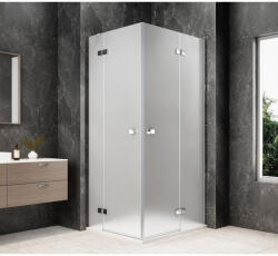 SAPHO GLOBE CHROME sarokbelépős zuhanykabin, 1200x1000mm, matt üveg GB5200MC (GB5200MC)