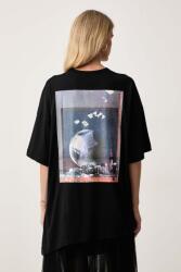 MUNTHE tricou oversized pentru femei din bumbac LANSTER 9BY2-TSDZBI_99X (263110326360)