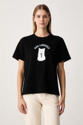 Karl Lagerfeld tricou pentru femei din bumbac cu elastan 9BY2-TSDZ23_99X (B4W17079)