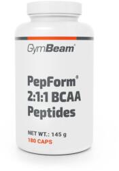 GymBeam BCAA 2: 1: 1 PepForm® Peptide 180 caps