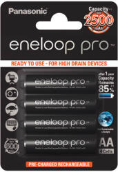Panasonic Eneloop pro AA 2500mAh NiMH akku 4db/bl (ár/csomag) új bliszter