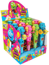  Sweet Flash dinók figurák hangszerekkel és cukorkával - 16g