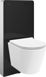 Mexen Rico set de montare pe perete WC suport pneumatic Tex Air G cu vas WC și capac cu închidere lentă, alb (615030720500A-70)