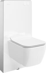 Mexen Stella set de montaj suprapus WC cu cadru pneumatic Tex Air G cu vas WC și capac cu închidere lentă, alb (615030680800A-20)
