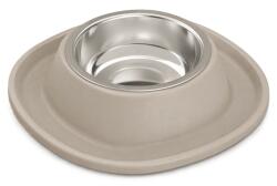 ZooBeeDoo etetőtál Soft Touch Inox bézs 0.6 l