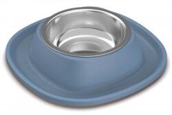 ZooBeeDoo etetőtál Soft Touch Inox szürke 0.6 l