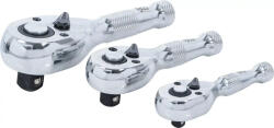 BGS technic miniatűr racsnis hajtókar készlet 1/4" - 3/8" - 1/2" 3 db (215)