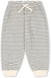 Konges Sløjd melegítő gyerek pamut ITTY SWEAT PANTS GOTS - fehér 92