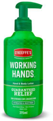 O'Keeffe's Working Hands Hand & Body Lotion Hidratáló kéz és testápoló krém száraz, repedezett bőrre 315 ml (117666)